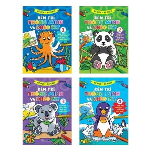 Bé Học - Bé Chơi - Rèn Trí Thông Minh Và Khéo Tay (Cuốn lẻ)