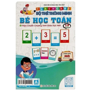 Flashcard - Bộ Thẻ Thông Minh - Bé Học Toán (1-6 Tuổi) (Tái Bản 2024)