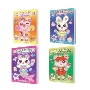 Mini Fashion (Cuốn lẻ) - Sách bóc dán sticker cho bé gái