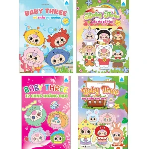 Sách Tô Màu Baby Three (Cuốn lẻ)