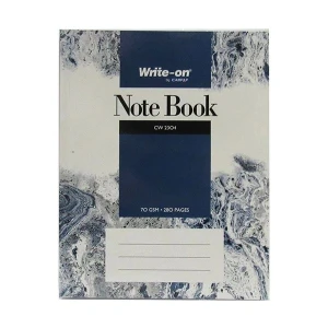 Sổ Kẻ Ngang 280 Trang ĐL 70g/m2 - CAMPAP CW2304 - Màu Xanh Đen