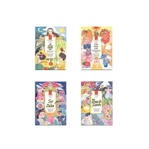 Cổ tích Việt Nam Vietnamese fairy tales (4 cuốn) (Thạch Sanh Sọ Dừa Cóc kiện trời...