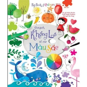 Sách tương tác - Big book - Cuốn sách khổng lồ về các màu sắc (tái bản 2018)