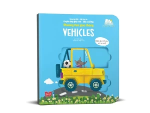 Sách tương tác - Chuyển động ghép hình - Slide and Play - Phương tiện giao thông - Vehicles
