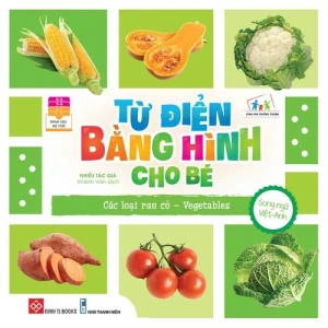 Từ điển bằng hình cho bé - Các loại rau củ - Vegetables