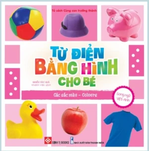 Từ điển bằng hình cho bé - Các sắc màu - Colours