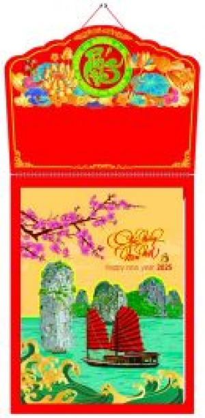 Lịch 52 tuần - Việt Nam tươi đẹp NH28 - Xuân Ất Tỵ 2025