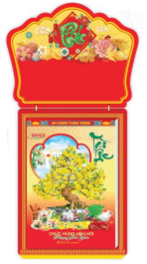 LỊCH BLOC CỰC ĐẠI - Bonsai Phong Thủy - AC04