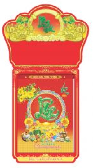 LỊCH BLOC SIÊU CỰC ĐẠI - Phong Thủy Cát Tường - HA03