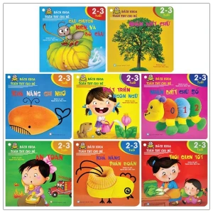 Bộ Bách Khoa Toàn Thư Cho Bé (Bộ 8 Cuốn) 2 - 3 tuổi