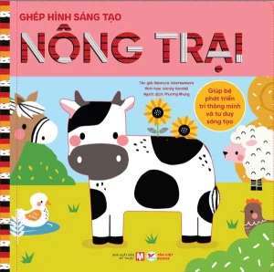 Ghép hình sáng tạo:Nông trại - Giúp Bé Phát Triển Trí Thông Minh và Tư Duy Sáng Tạo