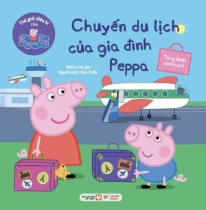 Truyện Tranh Thế giới diệu kì của Peppa Pig: Chuyến du lịch của gia đình Peppa (tặng kèm postcard)