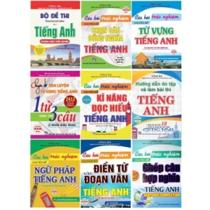 Tuyển Tập Sách Luyện Thi Tiếng Anh Của Vĩnh Bá (Trọn Bộ 9 Cuốn)