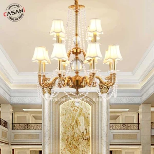 Đèn Chùm Đồng Châu Âu CDC-7422