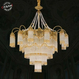 Đèn Chùm Đồng Châu Âu CDC-7427