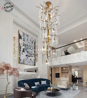 Đèn Chùm Serip Đồng CDS-1690