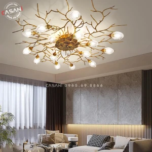 Đèn Chùm Serip Đồng CDS-1704