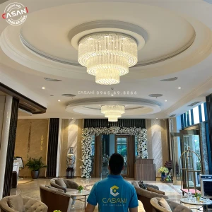 Đèn mâm pha lê thiết kế CMTK-131-80