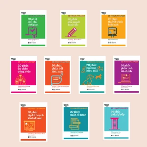 Bộ Sách HBR 20 Minute Manager (Trọn bộ 10 cuốn) Ấn Bản 2021