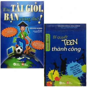 Bộ 2 cuốn: Tôi tài giỏi bạn cũng thế + Bí quyết thành công tuổi teen - Adam Khoo