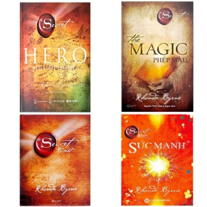 Bộ 4 cuốn The Secret: Hero (Người Hùng), Secret (Bí Mật), Magic (Phép Màu), Power (Sức Mạnh)