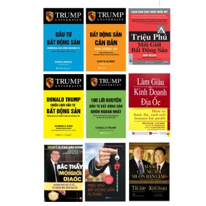 Bộ sách Bất động sản toàn tập 9 cuốn