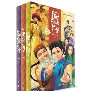 Lộc Đỉnh Ký (Trọn Bộ 3 Cuốn) - Nguyên tác Kim Dung - NXB Văn Học - Nhà Sách Bảo Anh
