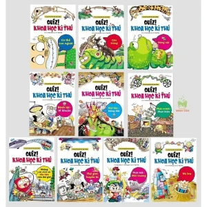 Sách- Quiz! Khoa Học Kì Thú (trọn bộ 10 cuốn)