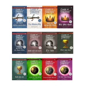 Trọn Bộ 12 tập Trò Chơi Vương Quyền - Geogie R.R Martin - Nhà Sách Bảo Anh