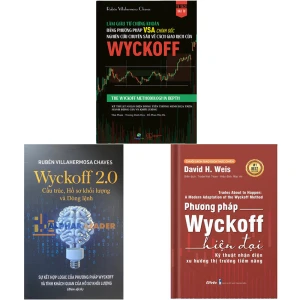 Trọn bộ Wyckoff toàn tập 3 cuốn: Wyckoff 2.0 + Wyckoff hiện đại + Wyckoff VSA