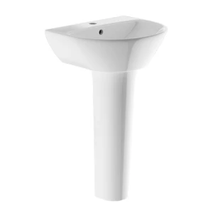 Chậu lavabo Basic BSA-501D chân đứng