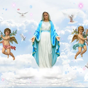 Gạch tranh 3D in theo yêu cầu chủ đề chúa