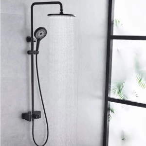 Sen cây tắm Basic BW-88388B nóng lạnh màu đen