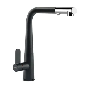 Vòi rửa bát Hafele 570.82.300 nóng lạnh màu đen