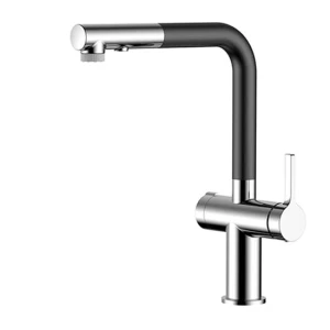 Vòi rửa bát Paul Schmitt PA334KCBQ dây rút nóng lạnh RO
