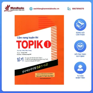 Bản Đen Trắng Sách Tiếng Hàn - Cẩm Nang Luyện Thi Topik I Châu Thùy Trang - Luyện đọc Topik I