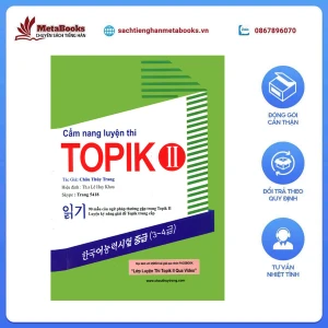 Bản Đen Trắng Sách Tiếng Hàn - Cẩm Nang Luyện Thi Topik II Châu Thùy Trang - Luyện đọc Topik II