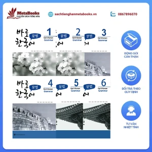 Bản Màu Sách Tiếng Hàn - Giáo Trình Get It Korean Grammar 바로 한국어 문법 - 경희 한국어 문법