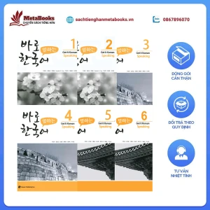 Bản Màu Sách Tiếng Hàn - Giáo Trình Get It Korean Speaking 바로 한국어 말하기 - 경희 한국어 말하기