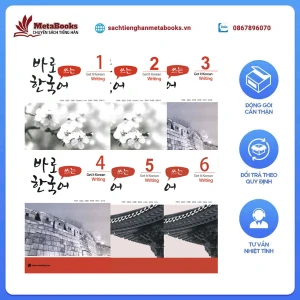 Bản Màu Sách Tiếng Hàn - Giáo Trình Get It Writing 바로 한국어 쓰기 - 경희 한국어 쓰기