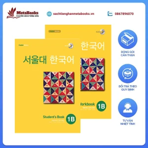 Sách Tiếng Hàn - Giáo Trình Tiếng Hàn Seoul 1B - 서울대 한국어 1B