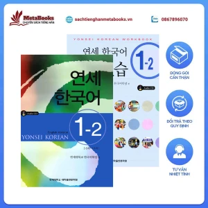 Sách Tiếng Hàn - Giáo Trình Tiếng Hàn Yonsei Korean 1-2- 연세한국어 1-2