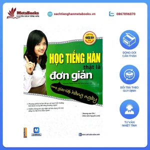 Sách Tiếng Hàn - Sách Học Tiếng Hàn Thật Là Đơn Giản Trong Giao Tiếp Hàng Ngày