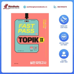 Sách Tiếng Hàn - Sách Luyện Đề Thi Thử Topik II - Fast Topik II