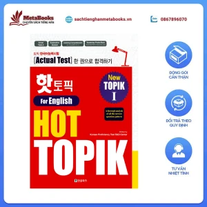 Sách Tiếng Hàn - Sách Luyện Đề Topik I - Hottopik I