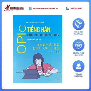 Sách Tiếng Hàn - Sách OPIC Tiếng Hàn Dành Cho Người Việt Nam