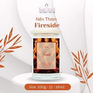 Nến thơm Fireside (ly 100ml) - Youth Scent