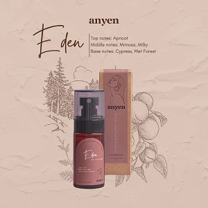 Nước hoa đa năng Eden 100ml (scent of Secret Woods / hương Rừng Apricot) - ANYEN CANDLE