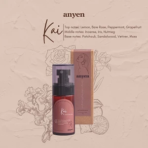 Nước hoa đa năng Kai 100ml (scent of Blue Ocean / hương Biển Xanh) - ANYEN CANDLE