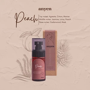 Nước hoa đa năng Peach 100ml (scent of Ocean Peach / hương Đào Biển) - ANYEN CANDLE